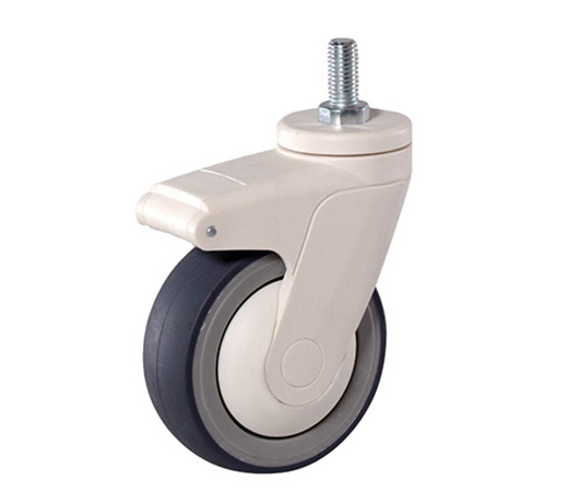 5734-11G SINGLE PLASTIC CASTERS WITHOUT BRAKE