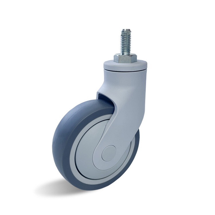 ZOGO 58Series 4" TPR Swivel Medical Casters