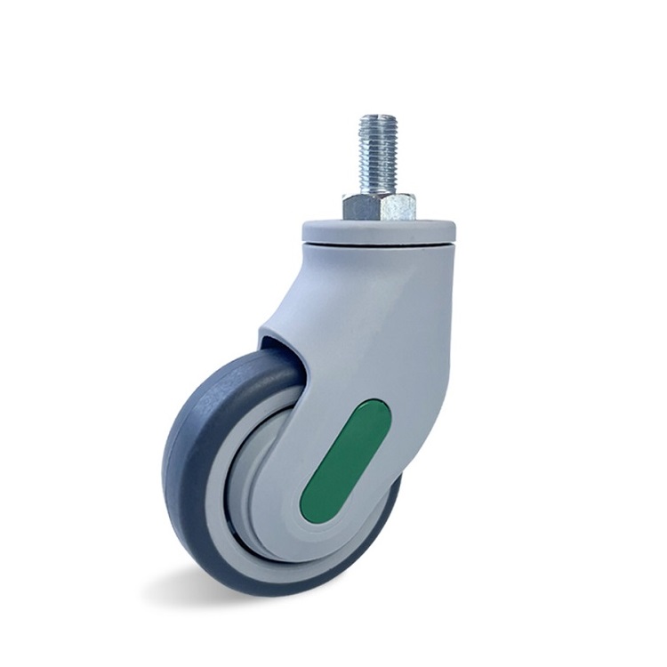 ZOGO 58series 75mm 3" Swivel Casters Full-Plastic Medical Caster Wheel