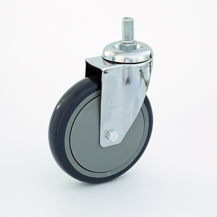 ZOGO 87series 4" 5" 6" Threaded Swivel Caster Wheel