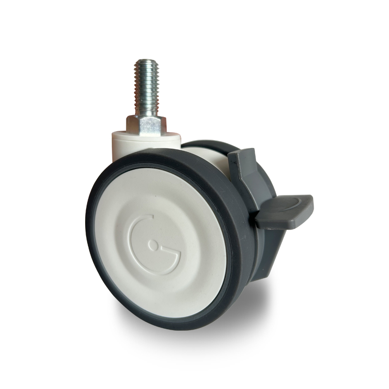 ZOGO 13series 3in 75mm Twin Double Wheel Caster for Medical Carts