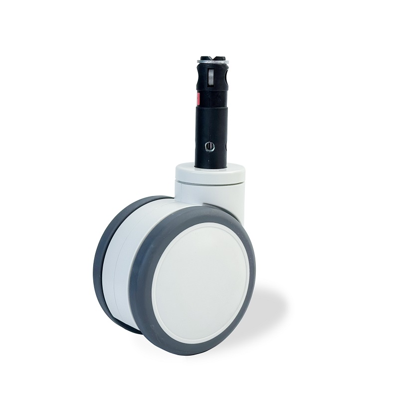 ZOGO X67SERIES NEW 5" 125mm Twin Wheel Central Locking Casters